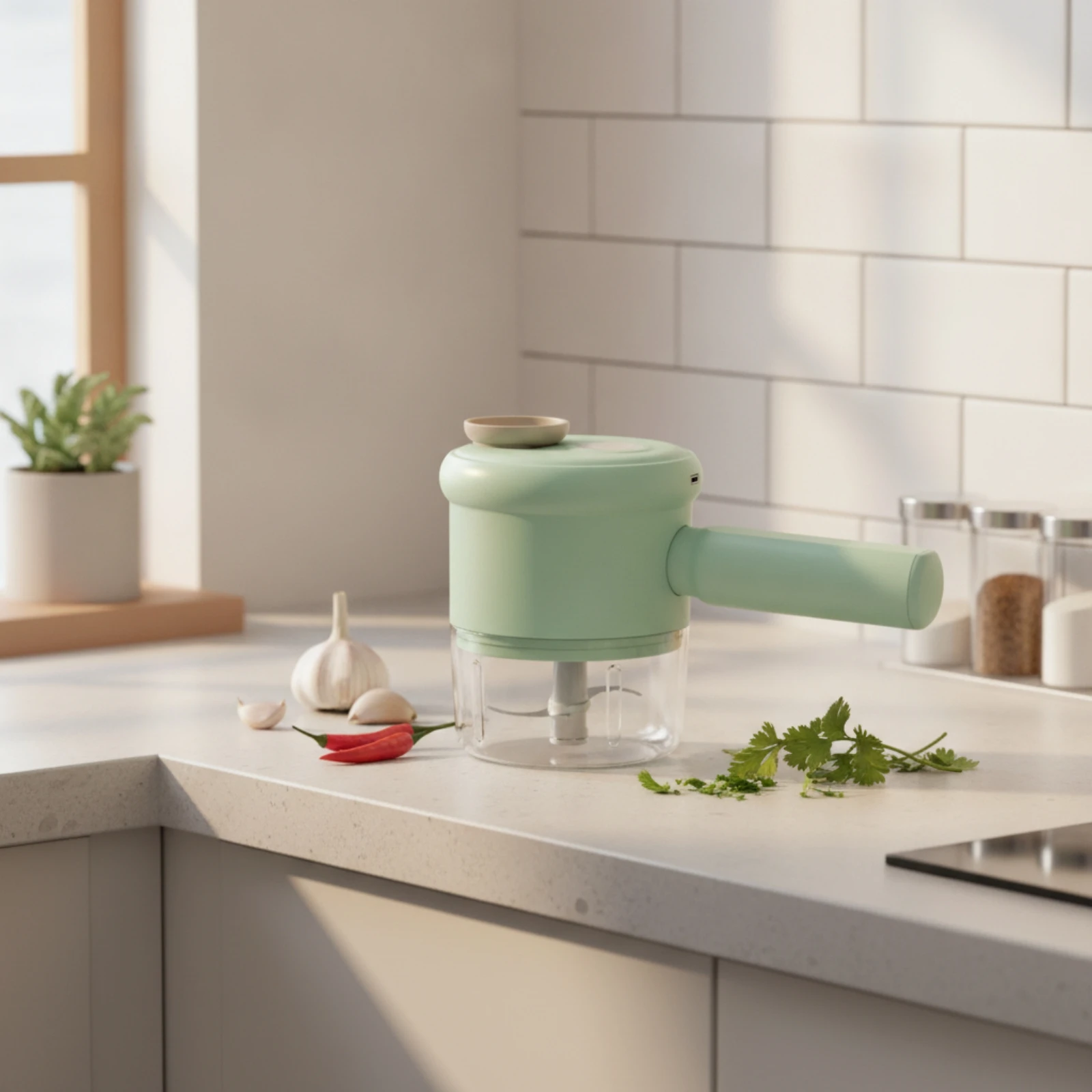 قطاعة طعام كهربائية مع مقبض، ق - مراجعة Kitchen Appliances Electric وسعره