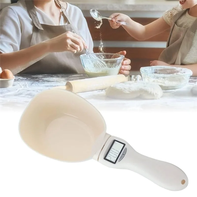 -Cucchiaio dosatore digitale A12R, scala dosatrice per alimenti, alta precisione con set di cucchiai dosatori con schermo LCD