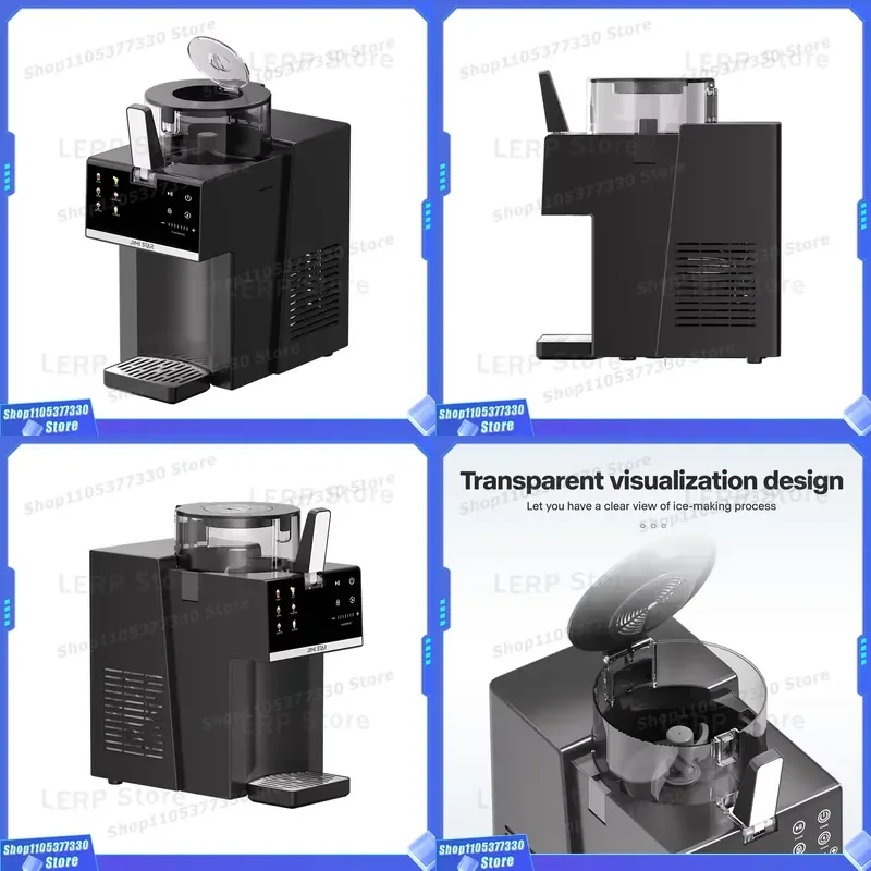 1.8L Electric Automatic Ice Slushie Maker Frozen Drink & Soft Ice Cream Slushie Machine for Home