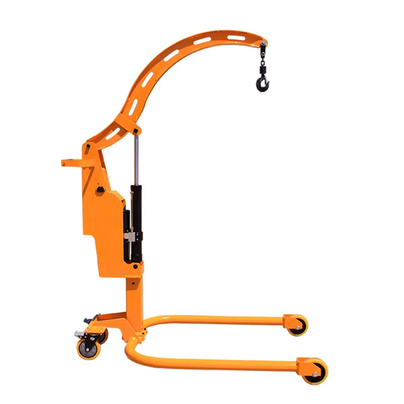 Compact Crane Hoist: Portable 24V Lithium-Ion Battery-Powered Semi-Electric Lift with Crane Mount—Small Home Crane(Customized)
