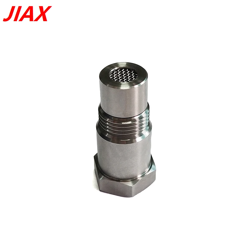 Auto Lambda Plug Fix Check Engine Light O2 Oxygen Sensor Spacer Adapter M18*1.5 O2 Sensor Extender Bung with Metal Mesh Filter