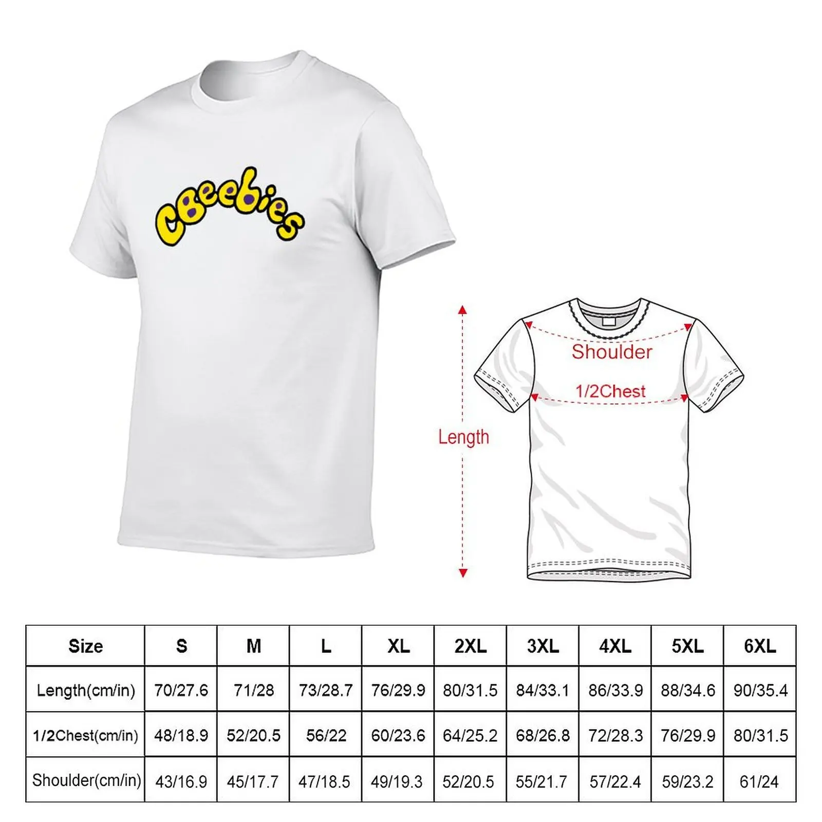 CBeebies logo T-Shirt man t shirts cotton cotton t shirts high quality T-Shirt