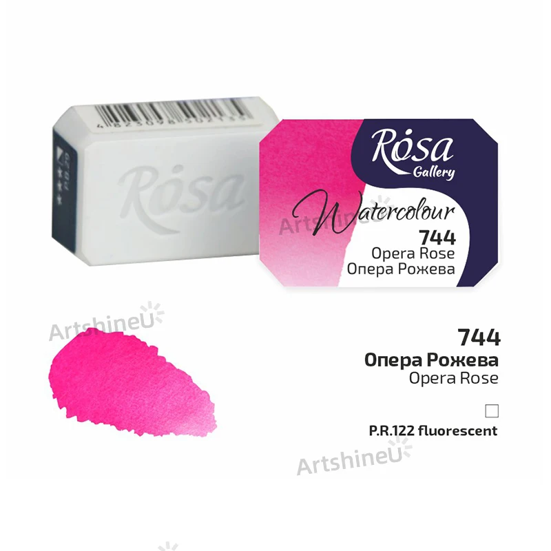 Imagem -05 - Rosa-panelas Completas de Tinta Aquarela para Artistas Viagens Portáteis Transparentes Profissionais Artigos de Arte 25 ml