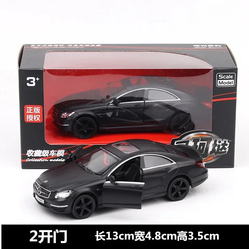 1:36 Mercedes Benz CLS 63 AMG Scale Car Model Miniature Art Figure Metal Diecast Vehicle Home Office Decorative Ornament A57