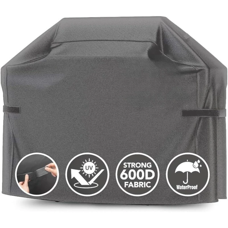 

Duty BBQ Grill Cover for Outdoor Grill, 58 Inch – Waterproof, Weather Resistant, UV & Fade Resistant with Adjustable Strap