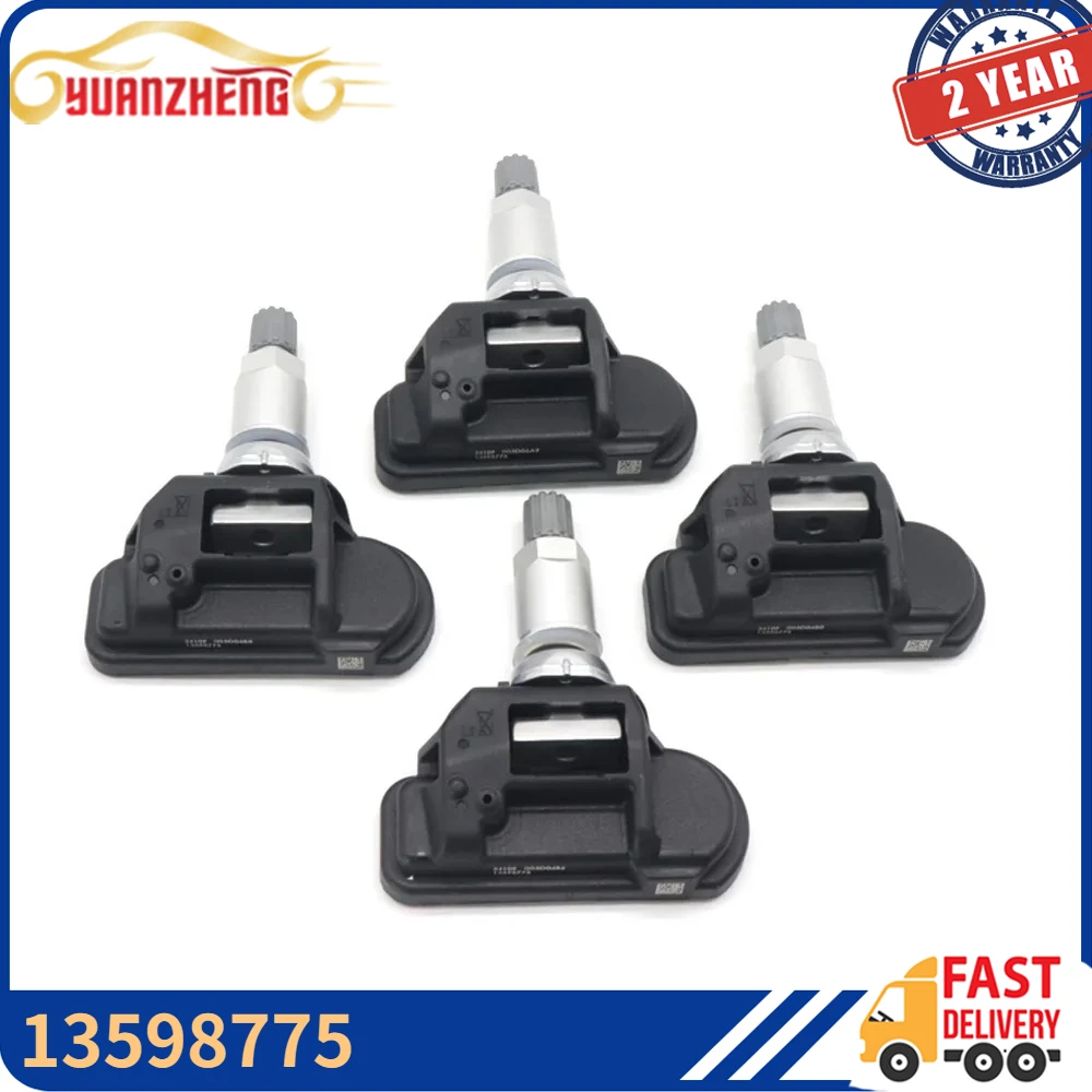 Car TPMS Tire Pressure Monitor Sensor 13598775 For Opel Adam Astra J Cascada Insignia Zafira Tourer Chevrolet Corvette 433MHZ