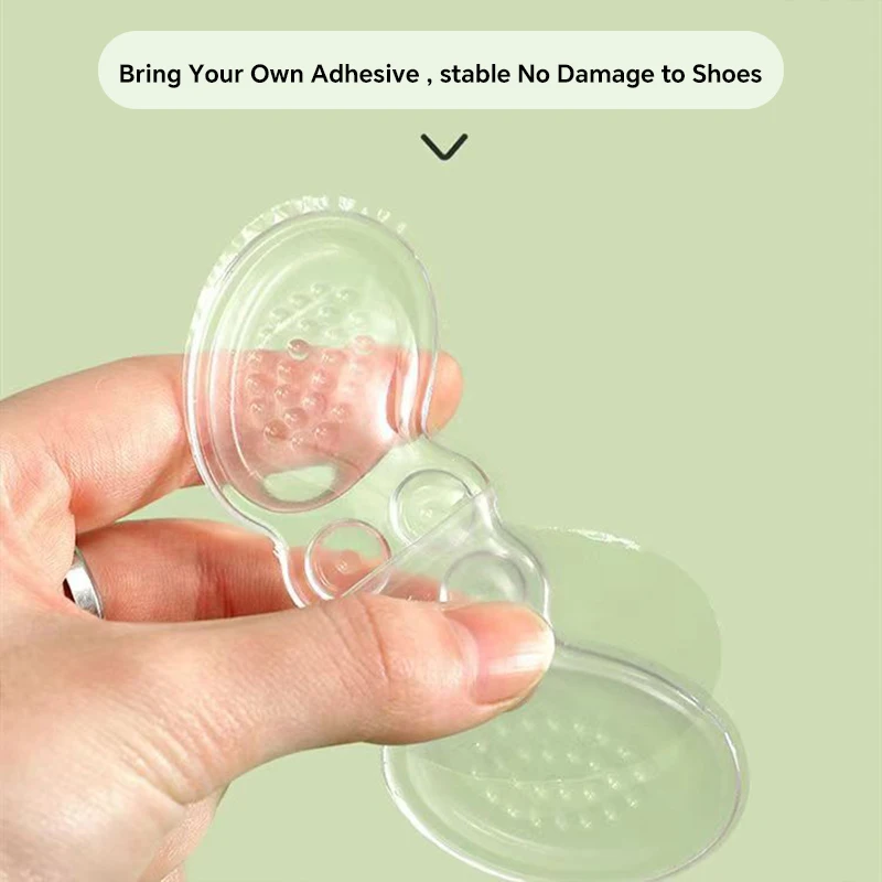 

3 пары прозрачных стельок на высоком каблуке, защитная наклейка, подушечка для пятки, уход за ногами, защита от возбуждения, подушечки для пятки