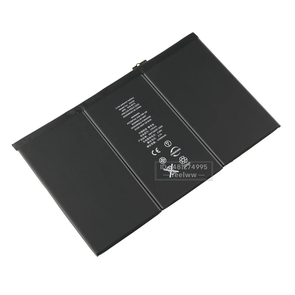 بطارية بديلة A1376 A1416 A1458 A1474 A1475 A1484 A1547 لأجهزة iPad 2 iPad 3 iPad 4 iPad 5 iPad 6 A1395 A1416 A1474 A1566