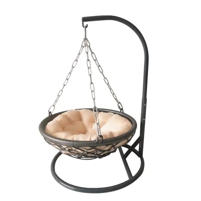 Luxury Indoor Hanging Rattan Cat Hammock Swing Fashion Pet Products