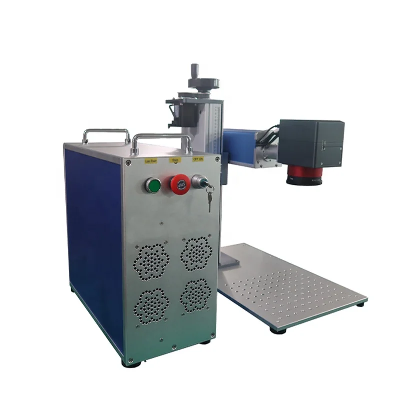 2.5D Raycus JPT Fiber Laser Marking Machine For Deep Marking Relief Marking