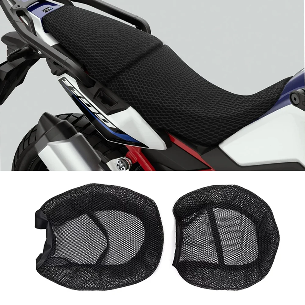 

For HONDA africa twin 1100 crf1100 crf 1100 L 1100L CRF1100L ADVENTURE SPORT 2020 motorcycle seat fabric Cover Nylon Seat Cover