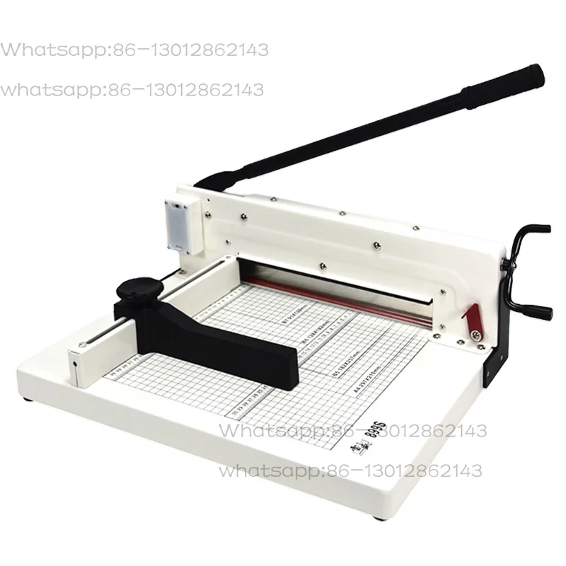 Coupe-papier manuel à guillotine personnalisable, Guide Laser RAYSON 899S, coupe-papier lourd