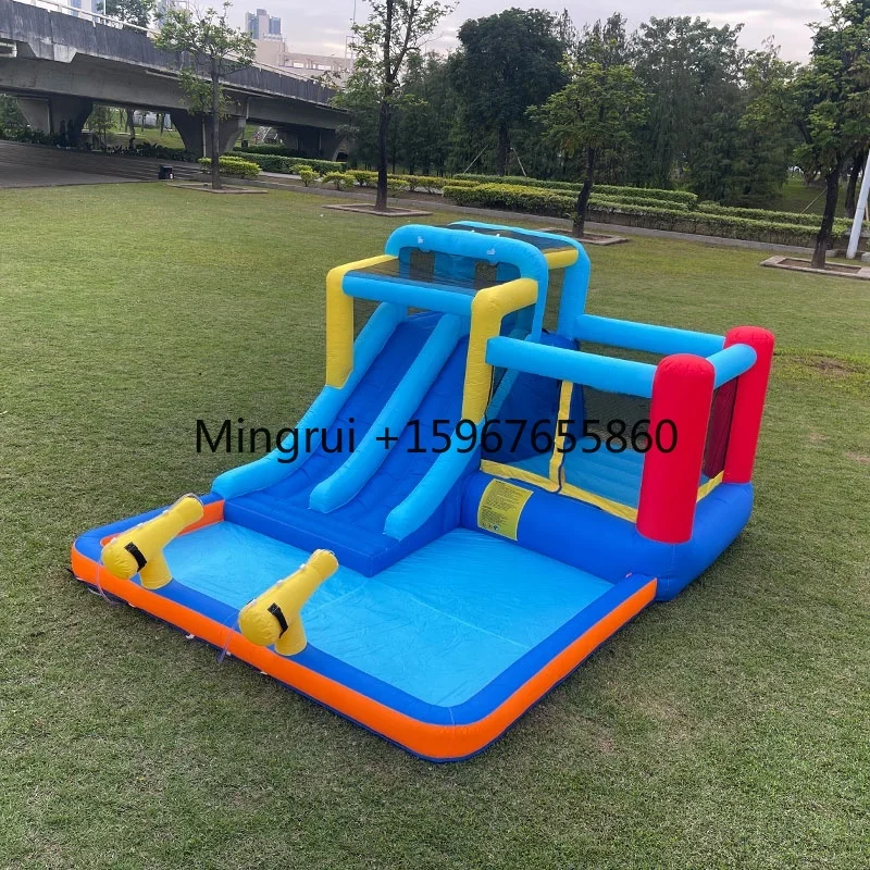 paraurti auto che volano spinner waterslide gonfiabile castello da salto per bambini rimbalzo casa gonfiabile