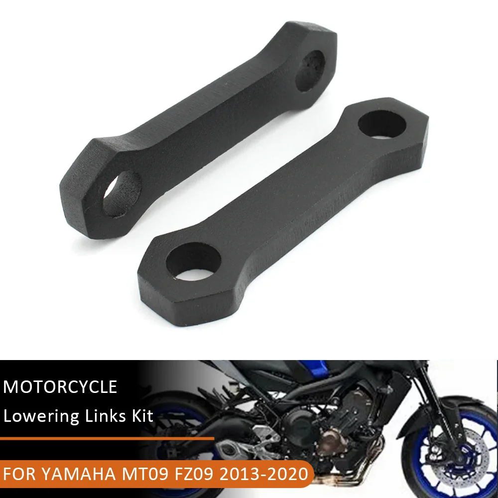 Tracer900 MT09 FZ09 Suspension Lowering Kit Drop Links For Yamaha MT-09 FZ-09 FJ-09 Tracer 900 9 GT XSR900 XT1200Z 2010-2023