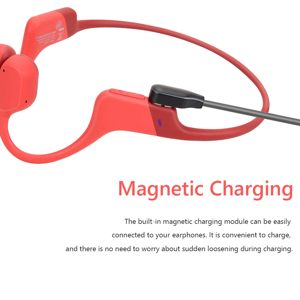 USB Bone Conduction Headphones Charger Headset Accessories Magnetic Charger 5V 1A for AfterShokz OpenRun Pro AS810/Aeropex AS800