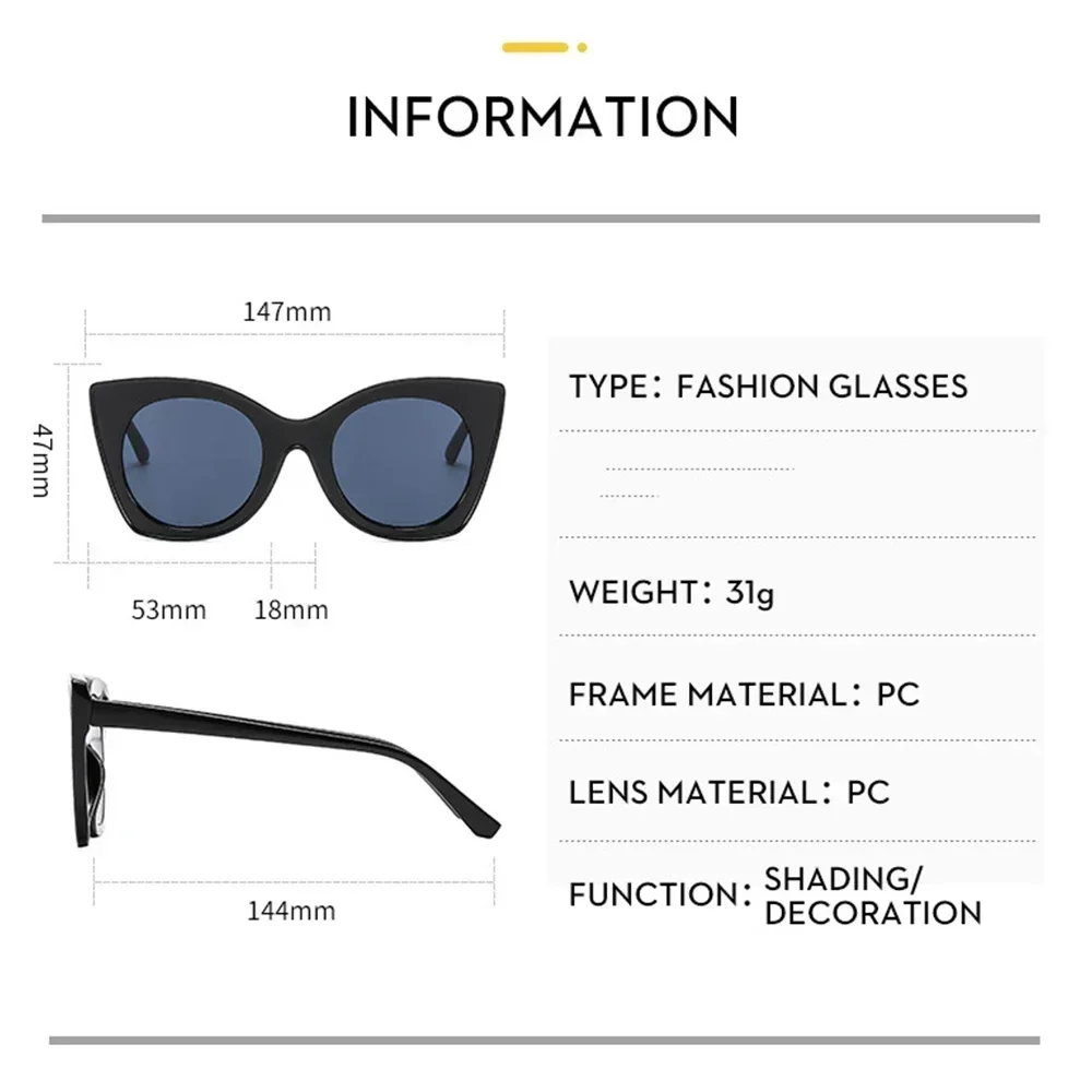 JNPCXI Cat Eye Colorful Women Glasses Frame Fashion Polygon Orange Clear Anti Blue Light Eyewear Men Optical Frame