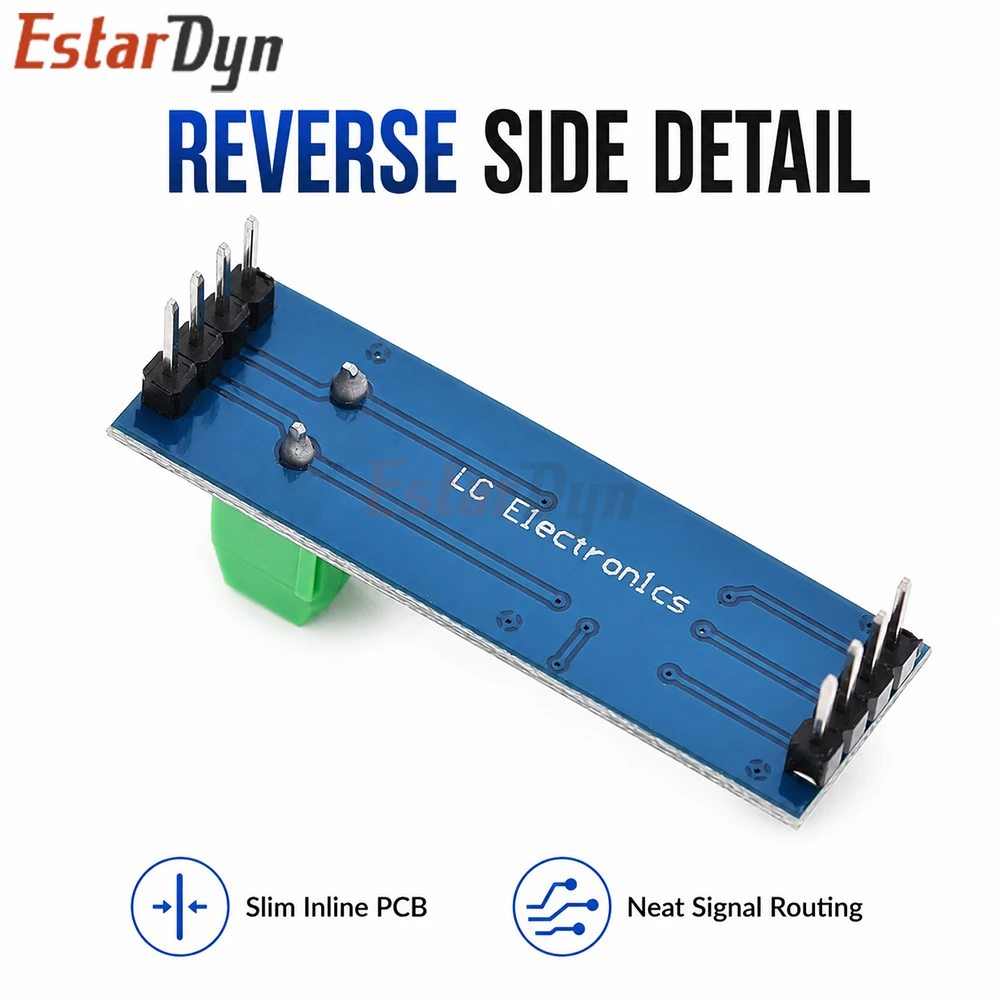 Estardyn MAX485CSA TTL to RS485 Converter Module for Raspberry Pi PLC Industrial Control