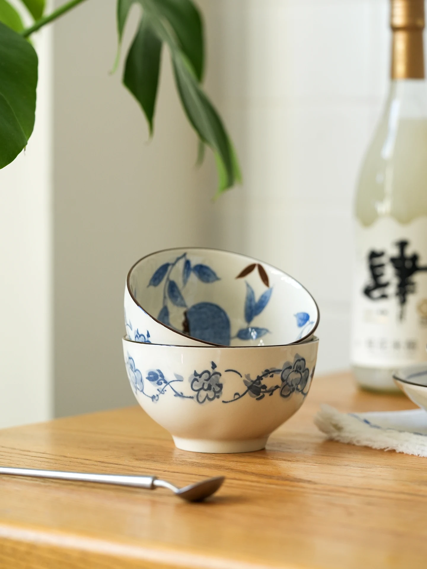 

Chinese Sle Cerc Rice Bowl Small Bowl Home Use 2025 New High Aesthetic Value Retro Face Bowl Di Plate Tableware