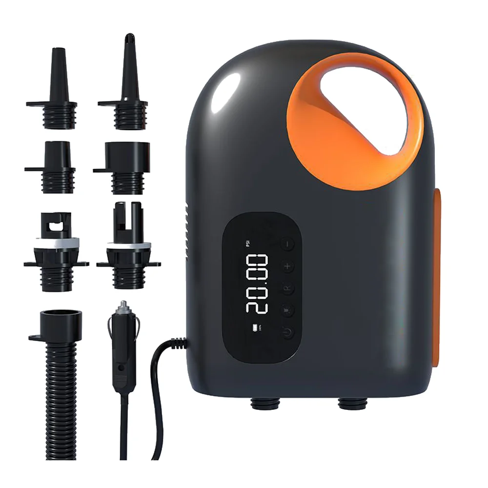 

20PSI Air Pump Protable Inflatable Sup Pump120W Electric Inflatable Deflatable Air Inflator for Outdoo Paddle Board Boat Kayak