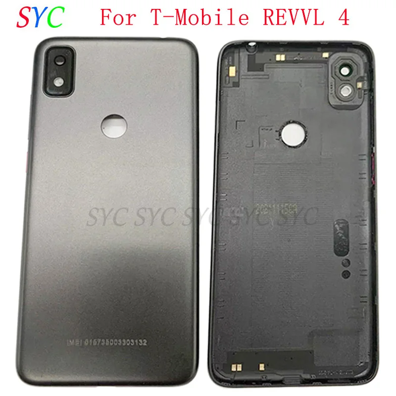 

Rear Door Battery Cover Housing Case For T-Mobile REVVL 4 5007Z 5007W Back Cover with Logo Repair Parts