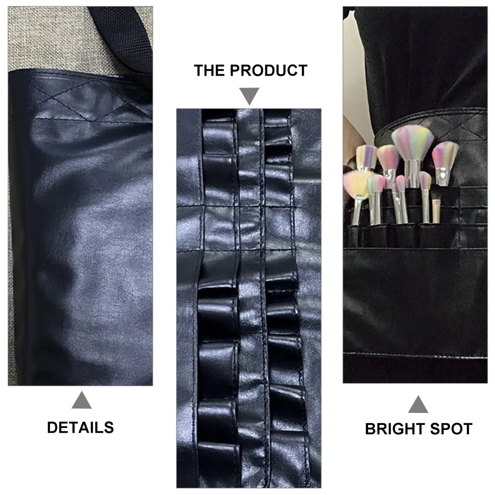 1 Stück Make-up-Pinsel-Tragetasche, funktionale Reise-Make-up-Tasche, stoßfeste Aufbewahrung für Werkzeuge, tragbare Taillentasche