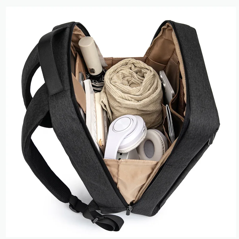 New Business Backpack, 15-Inch Laptop Bag, Waterproof Oxford Cloth Backpack