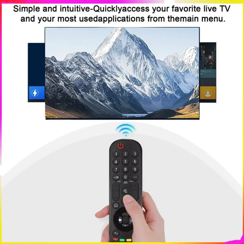 جهاز التحكم عن بعد M04K MR21GA لاستبدال جهاز التحكم عن بعد للتلفزيون الذكي مع صوت لـ AKB76036509 43NANO75