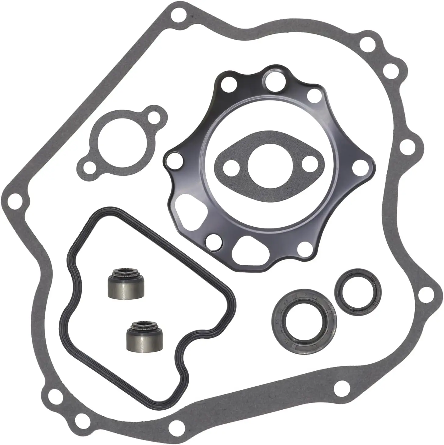 Engine Gasket Rebuild Kit Fit for Club Car Golf Cart DS Precedent FE290 1992-up Replace 1023047-01 6751 with Seals