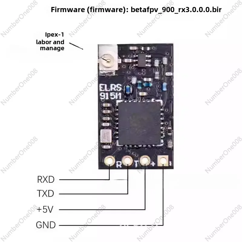 ELRS 2.4G/915MHz BETAFPV Firmware CRSF Protocol, Receiver