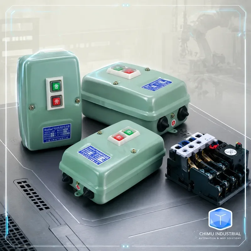 【CHIMU INDUSTRIAL】 Motor Protector QZ610-4RF 380V Silver Contact Factory Direct Supply Industrial Control Component
