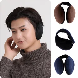 Windproof Earmuffs Men Women's Ear Warm Protector Thicken Plush Winter Warm Fleece Earmuff Outdoor Cycling Warmer Soft Ear Muffs