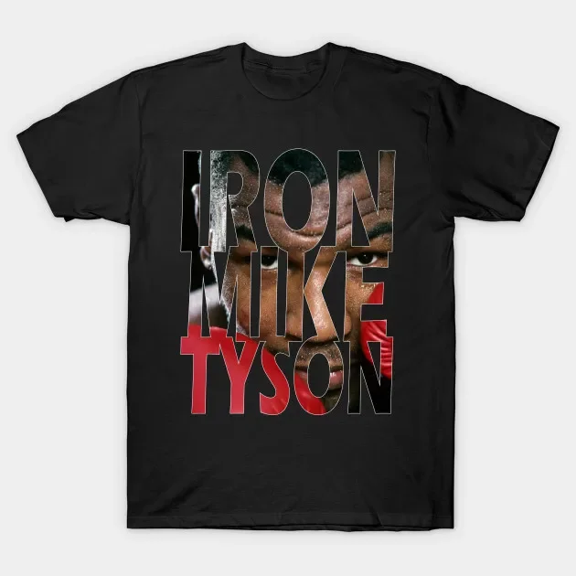Boxer Mike Tyson Men's Casual 100% Cotton O-Neck Summer T Shirt
