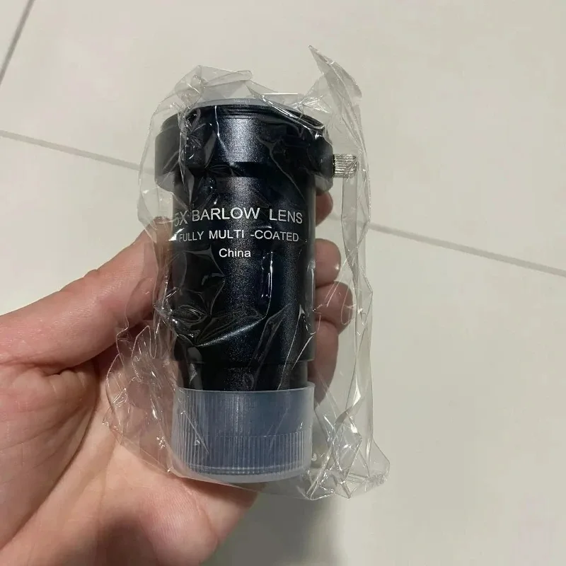 Angeleyes 5X Metal Barlow Lens for Astronomy Telescopes M42 Thread Mount DSLR Camera Compatible