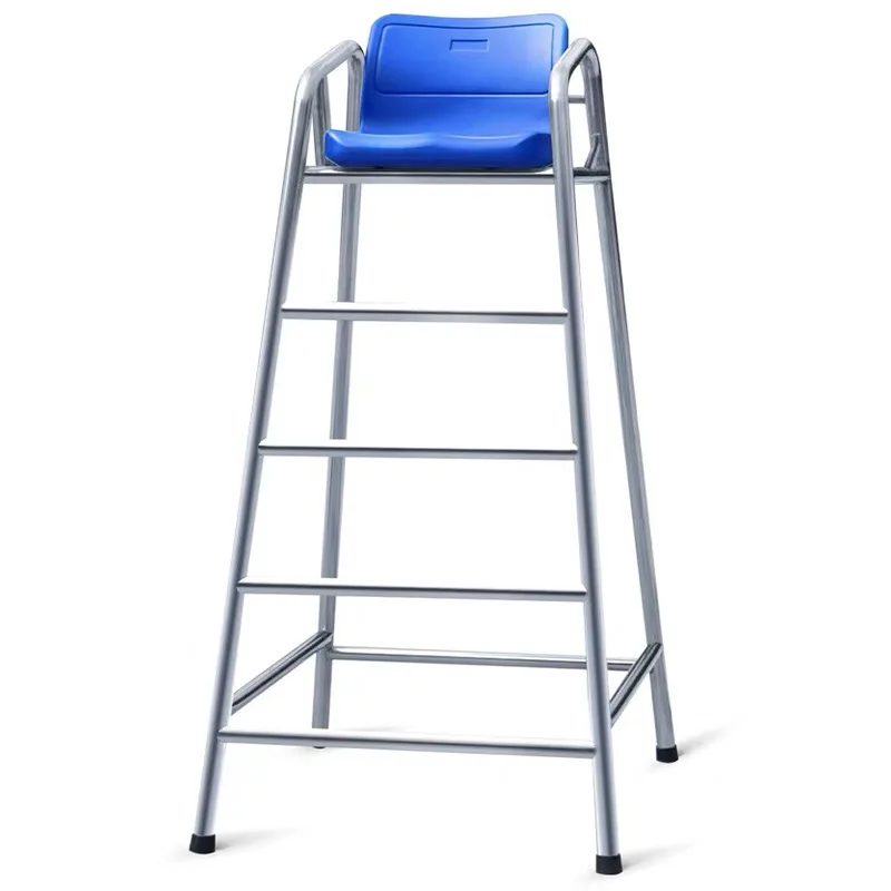 

Swimming pool 304 thickened stainless steel life-saving chair life-saving equipment observation table referee chair high foot
