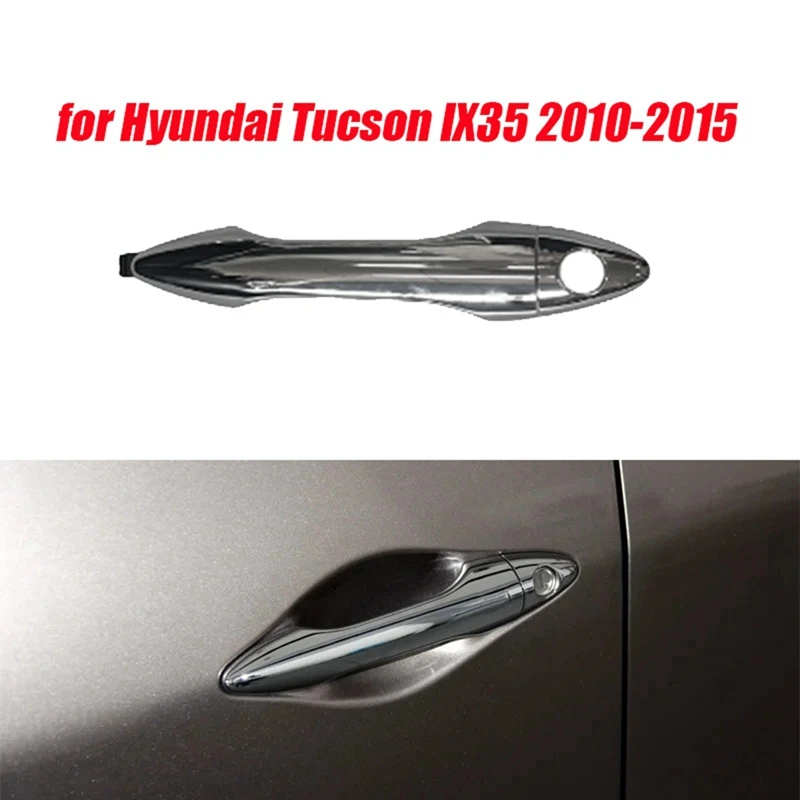 Left Front Door Outer Handle 82652-2Z010 82652-2S010 For Hyundai Tucson IX35 2010-2015 Chrome Door Catch Handle Parts