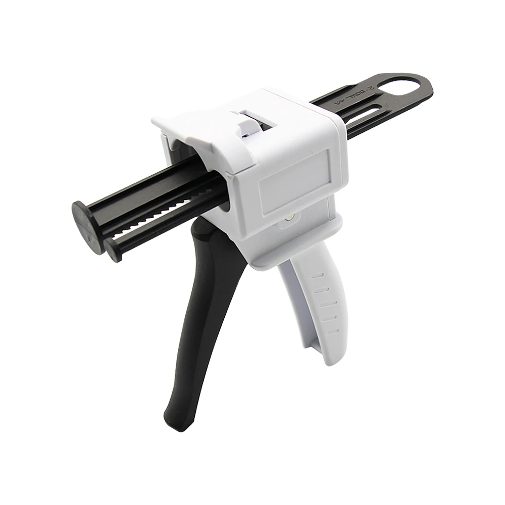 50 ml Dental Abdruck Mischpistole 1:1/2:1 Universal Silikonkautschuk Dentalpistole 4:1 10:1 Epoxidharzpistole – Detail 2