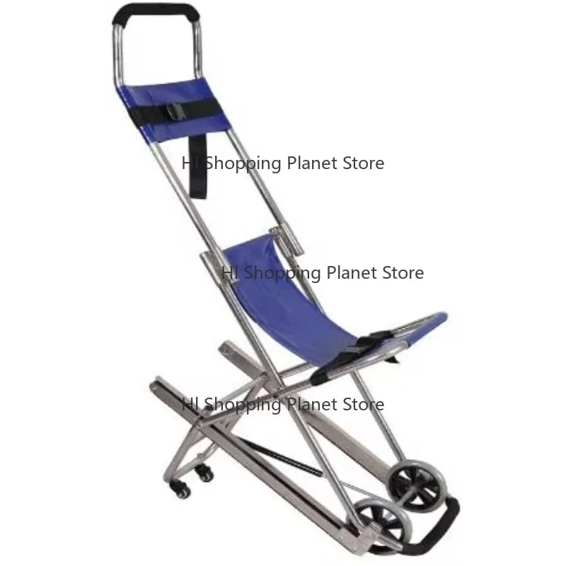 Profes-sional Wheel Aluminum Alloy Stair Stretcher Hospital Me-dical Stretcher Immobilization Spine Board