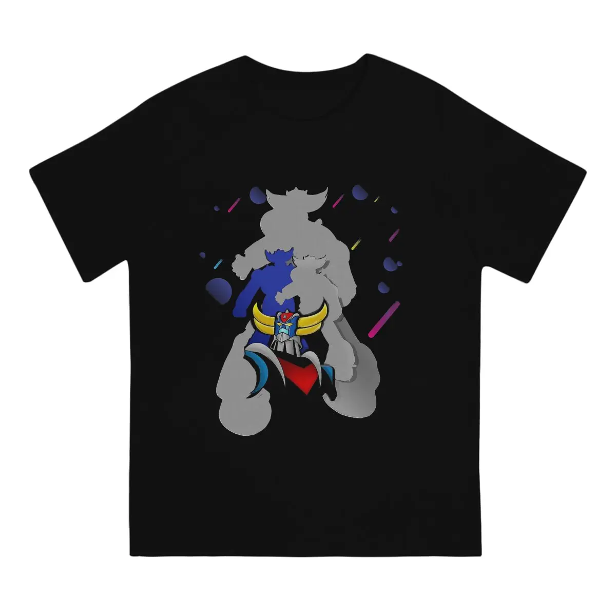 Anime UFO Robot Grendizer Actarus Vintage Goldorak Classic Tshirt Graphic Men Tops Vintage Grunge Summer Clothes Cotton Harajuku