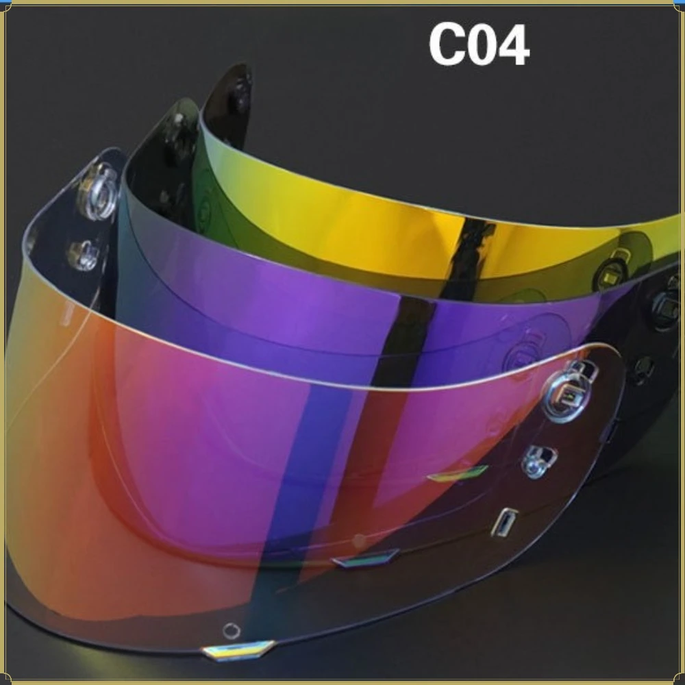 Motorcycle Helmet Visor Lens Compatible with ICON Airflite Helmet IC-04, Day Night Universal Replacement Moto Helmet Accessories