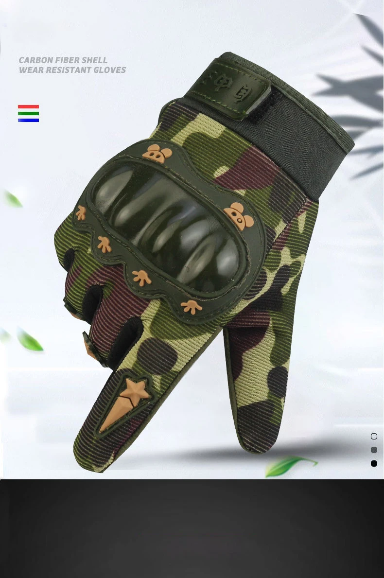 Kinder Taktische Handschuhe Radfahren Knuckle Schutz Hard Shell Handschuhe Junge Mädchen Balance Bike Military Rollerblading Kinder Handschuhe – Detail 1
