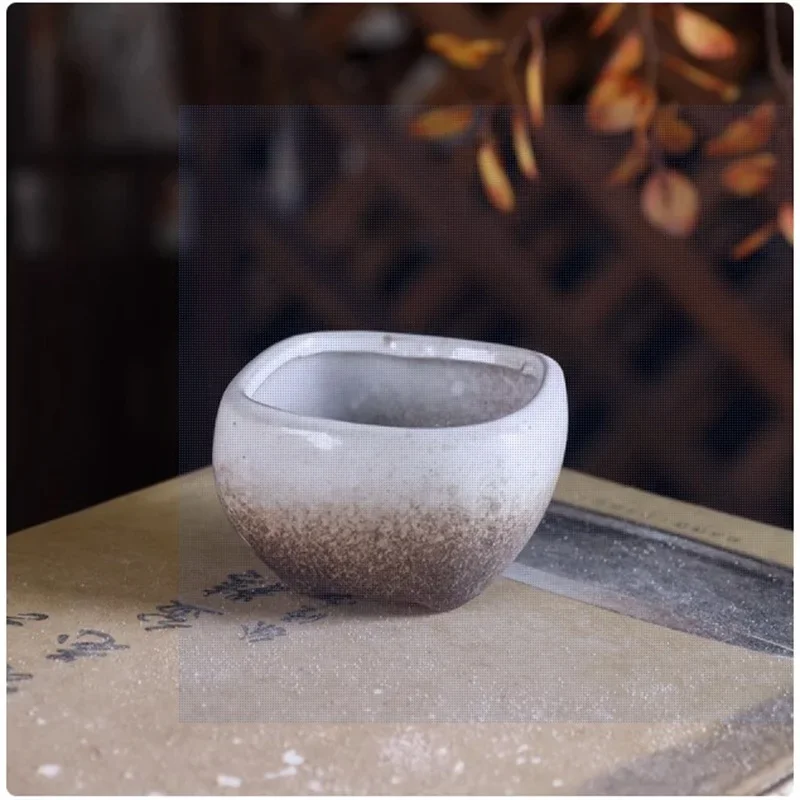 Small Ceramic Colorful Glazed Bonsai Pot,Small Flower,Moss Plant,Home Decoration