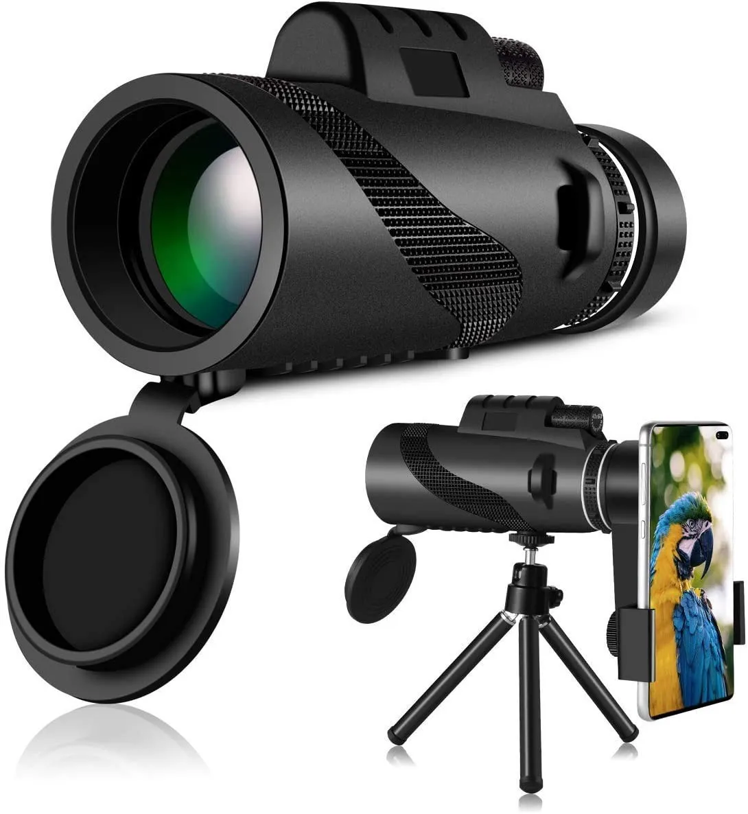 

80X100 telescope 12X50 monocular telescope 40X60 astronomical telescope magnifying glass bird watching mirror