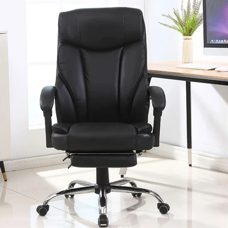 

Luxurious Commerce Office Chair Leather Massage Executive Computer Boss Office Chair Home Bedroom Cadeira Office Furniture