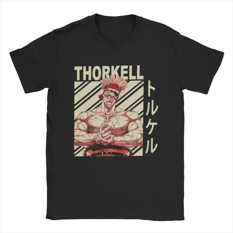 POMEL 0311 T Shirt Men's 100 Cotton Vintage Round Collar Short Sl