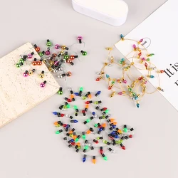 1:12 Colorful 1 String Of Fake Lights Christmas Good Decoration Dollhouse Miniature Mini Furniture Accessories String Lights