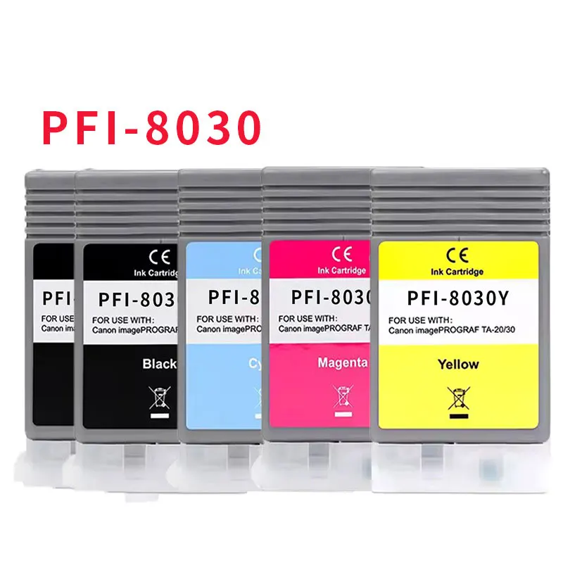 

For Canon PFI8030 PFI-8030 ink Cartridge Compatible Printer for imagePROGRAF TM-5240 TM-5340 Printer
