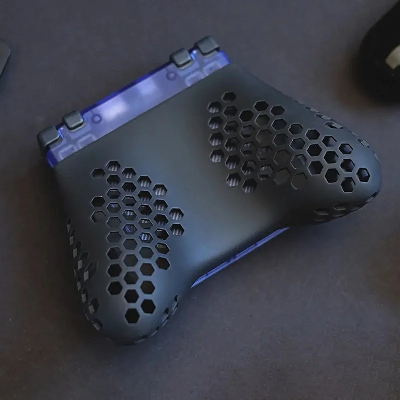 حافظة واقية محمولة لوحدة التحكم في ألعاب Anbernic RG35XXSP RG35XX SP مقبض حامل قبضة شل ملحقات الألعاب