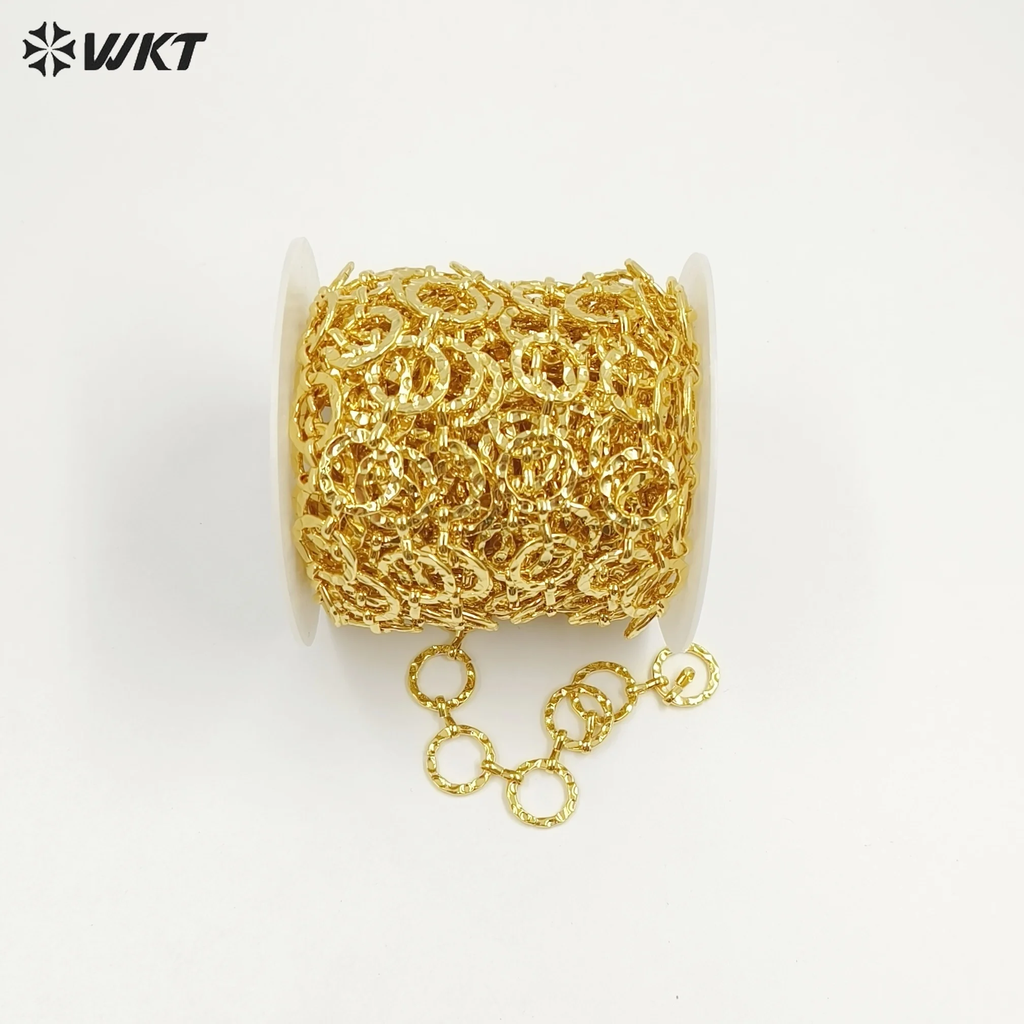 WT-BC262 New Arrival Big O Letter Shape Pattern Circle Chian Fine Wholesale Jewelry Accessory Necklace Making