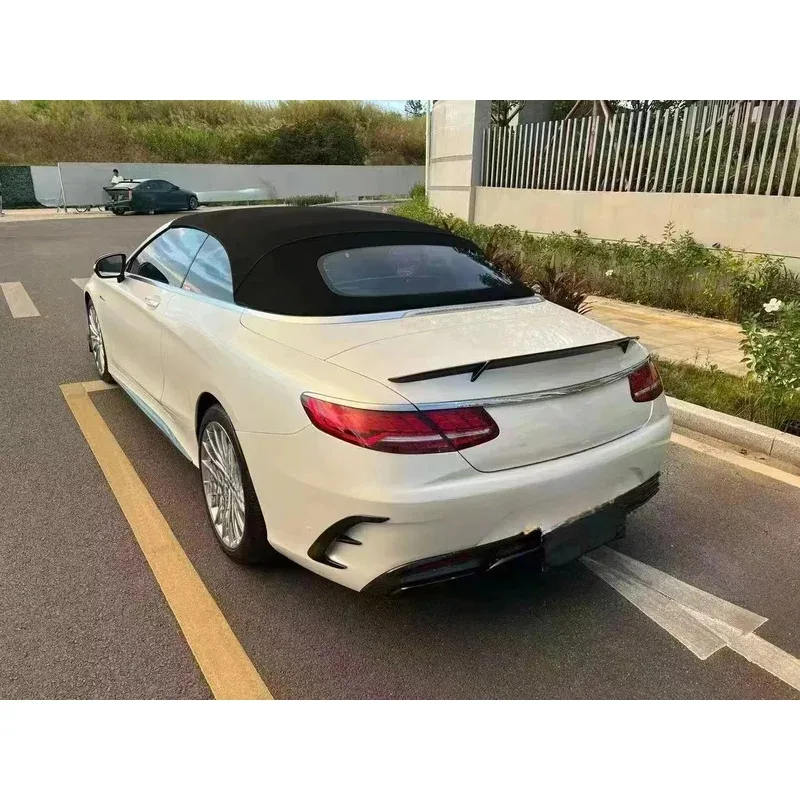 

Auto Facelift Refit Body Kit W223 2020-2023 Upgr to C217 Scoupe Front+Rear Bumper Assembly