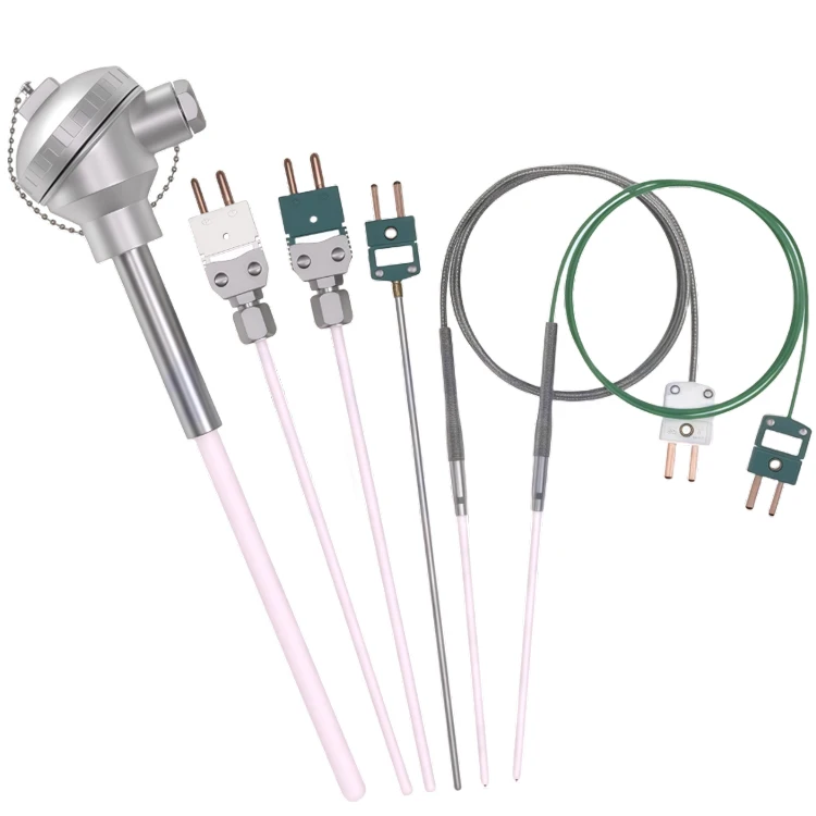 0-1800c B Type Thermocouple Sensor for Ceramic Kiln Furnace 2912 Fahrenheit 1600 Degree WRP-100 Thermocouple S R K Type